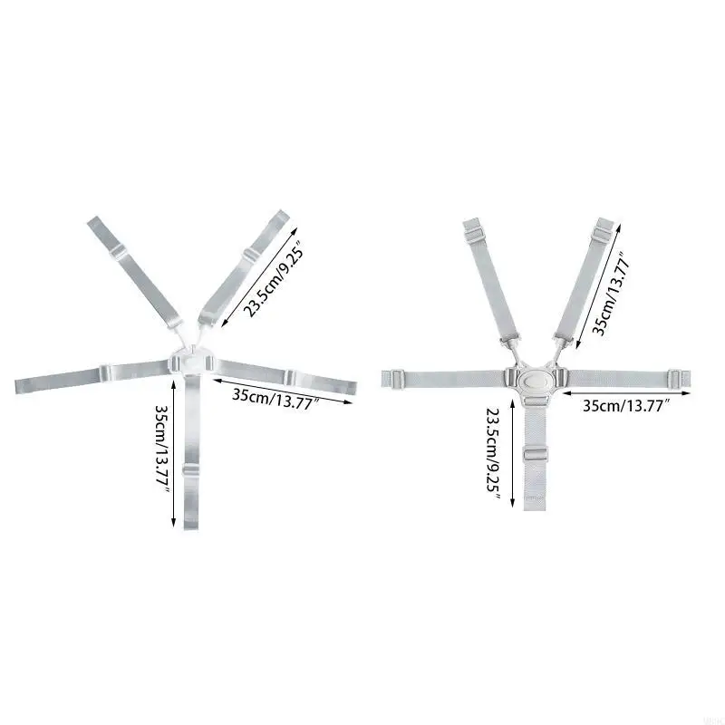 M89C Bé Đa Năng 5 Điểm Dây Ghế Cao Đai An Toàn Cho Xe Đẩy Kid Ghế Ăn