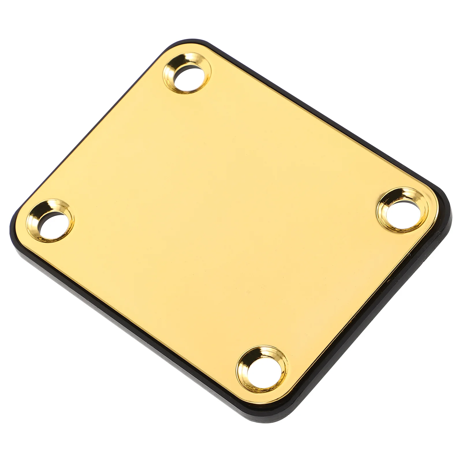 

Electric Guitar Neck Plate Metal 4-Hole Reinforcement Chrome Finish For Bass Repair Replacement Parts Guitar Accessories