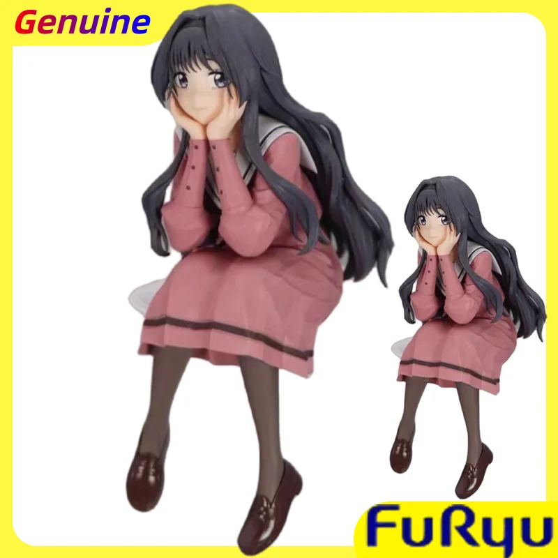 

【100% оригинал】FURYU Kaoru Hana Wa Rin To Saku- Waguri Kaoruko-фигурка с лапшой H = 14 см, гаражный комплект, аниме, мультяшные подарки, игрушки