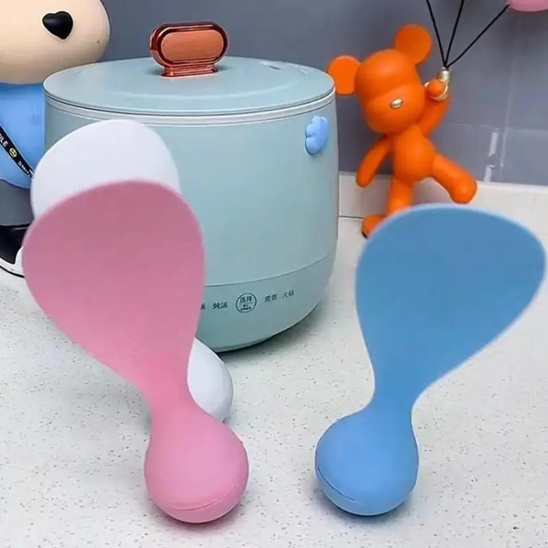 Creative Non Stick Rice Spoon Practical Kitchen Tools Tumbler Rice Scoop Food Grade High Temperature Resistance Scoops