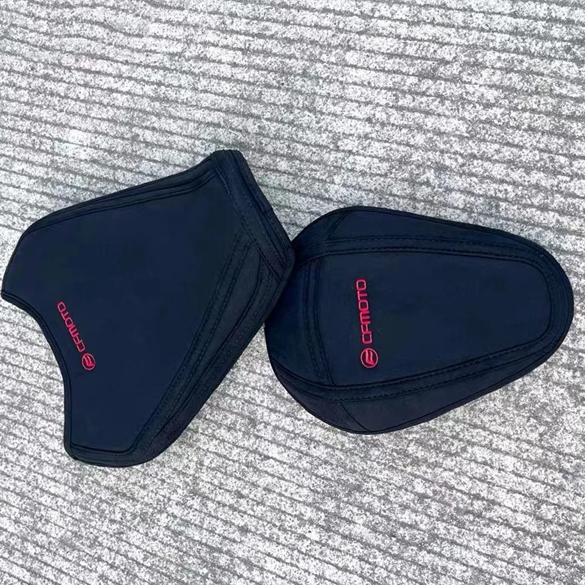 Motorcycle Velvet Seat Cover Fit For CFMOTO 800NK NK800 NK 800 2022 2023 2024 Bicycle Upgrade Seat Cover Handmade DIY appearance