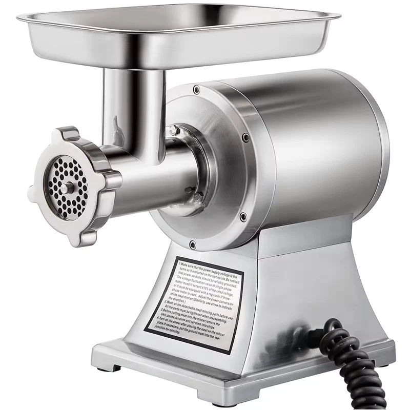 Small Commercial Multifunctional Meat Grinder Stainless Steel Vegetable Filling Minced Grinder for Kitchen Use