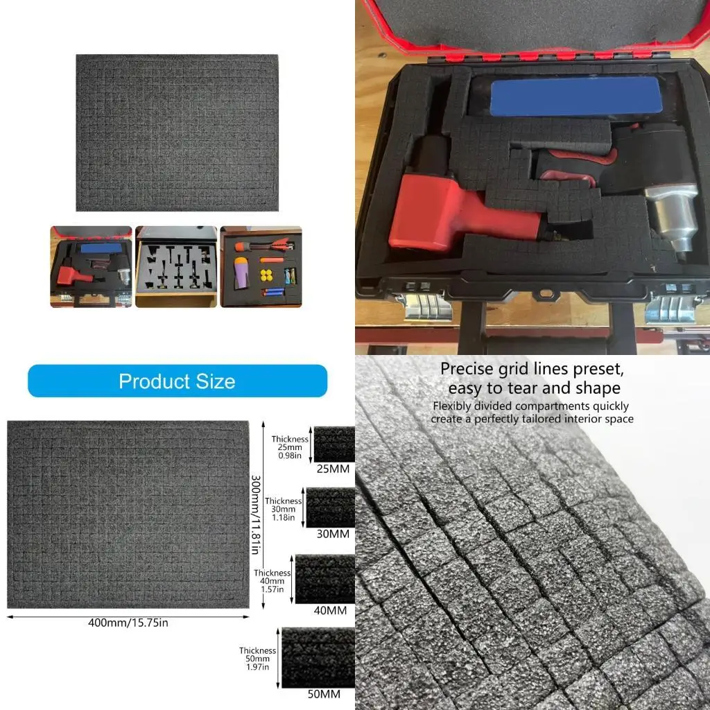 

A2BE Tool Case Liner EPE Foam Lining Design for Customs Sizing Waterproof Shock Absorption Protective Sheet Shockproof
