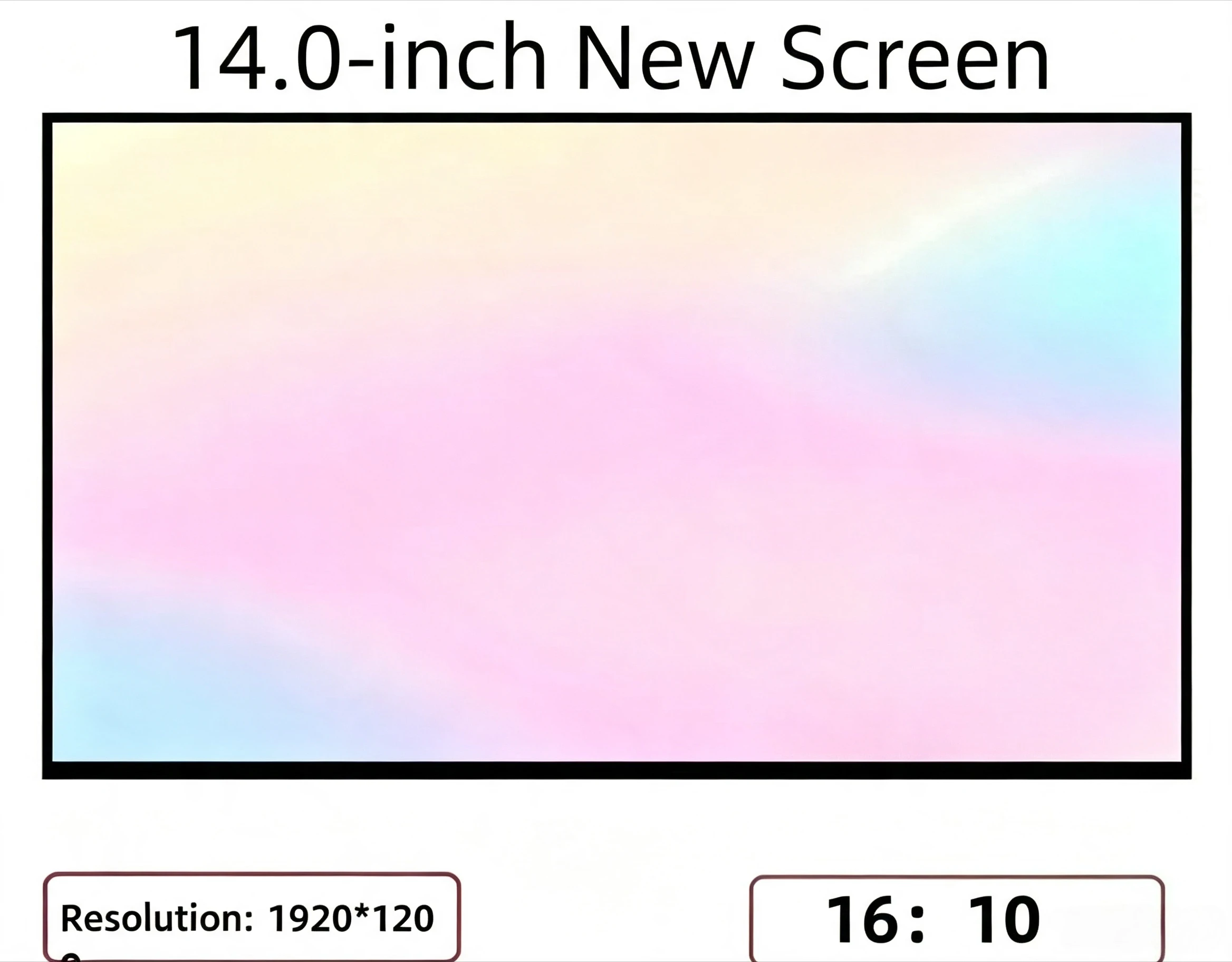 for Dell Latitude 5420 Laptop LCD Screen, PN: WCDHX, Model: NV140FHM-N4N, XYC05