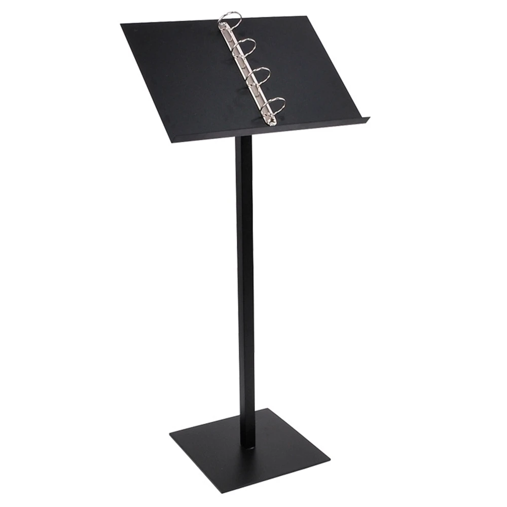 

Metal Stainless Steel Landing Menu Rack Restaurant Door Menu Poster Floor Stand Vertical Literature Propaganda Display Holder