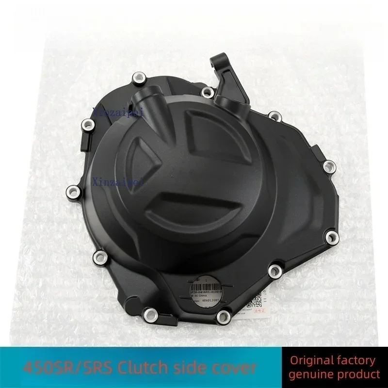 

Крышка двигателя мотоцикла CFMOTO 450SR 450SRS, правая боковая крышка сцепления CF400-6-9, оригинальные аксессуары для мотоциклов