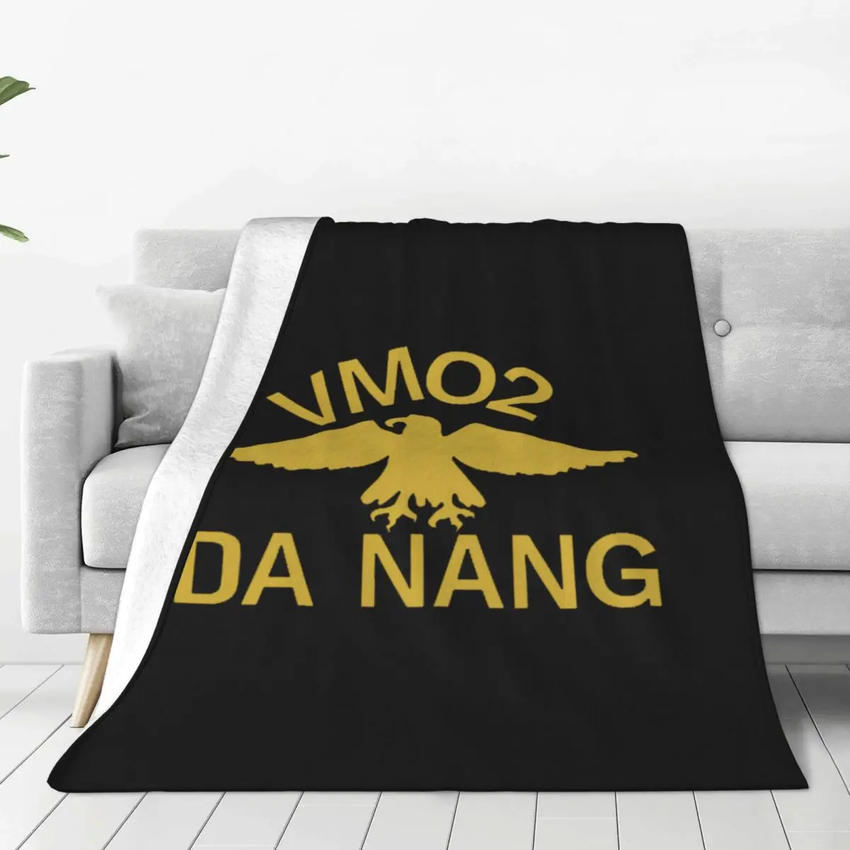 Magnum PI VM02 Da Nang Design Get The Look With Magnum PI - Vietnam War Blankets Fleece Breathable Throw Blanket Throw Bedspread