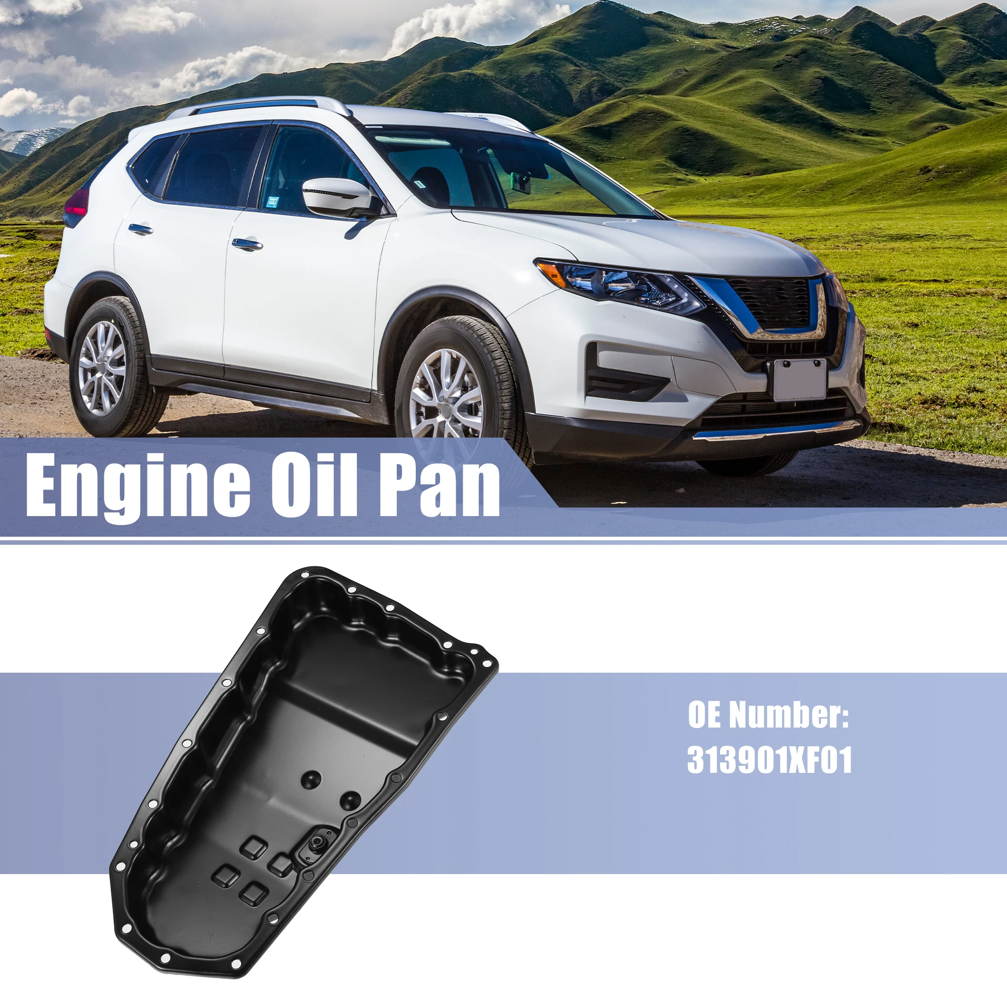 

UXCELL 1 шт. Замена масляного поддона двигателя автомобиля No 313901XF01 для Nissan Juke 2011-2014