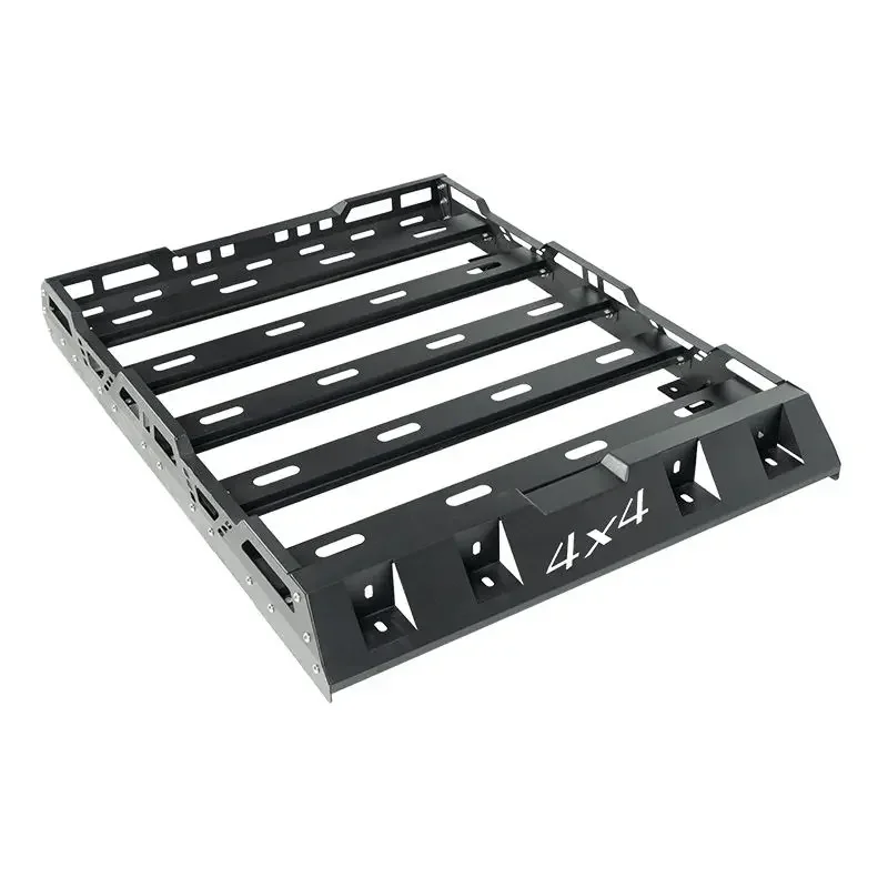 

LE-STAR 4X4 UNIVERSAL BLACK ROOF RACK LUGGAGE RACK STEEL ROOF RACK WITH LED NEW DESIGN