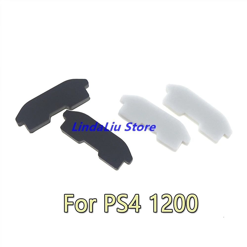 

1set=2pcs Silicon pad button Rubber feet cover for PlayStation 4 Controller Host Rubber Silicone Cover Pad For PS4 1200