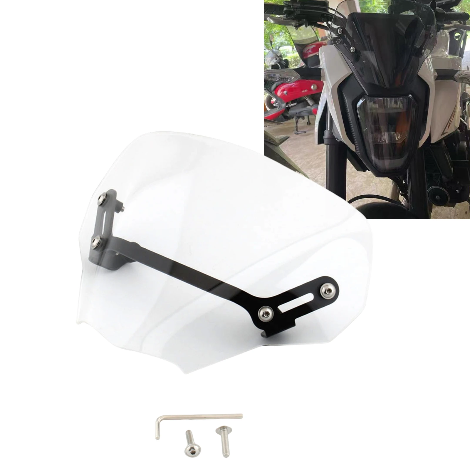 

Olangdn для Honda CB750 CB 750 Hornet 2023-25, защита переднего ветрового стекла мотоцикла, защита лобового стекла, крыло, защита от ветра