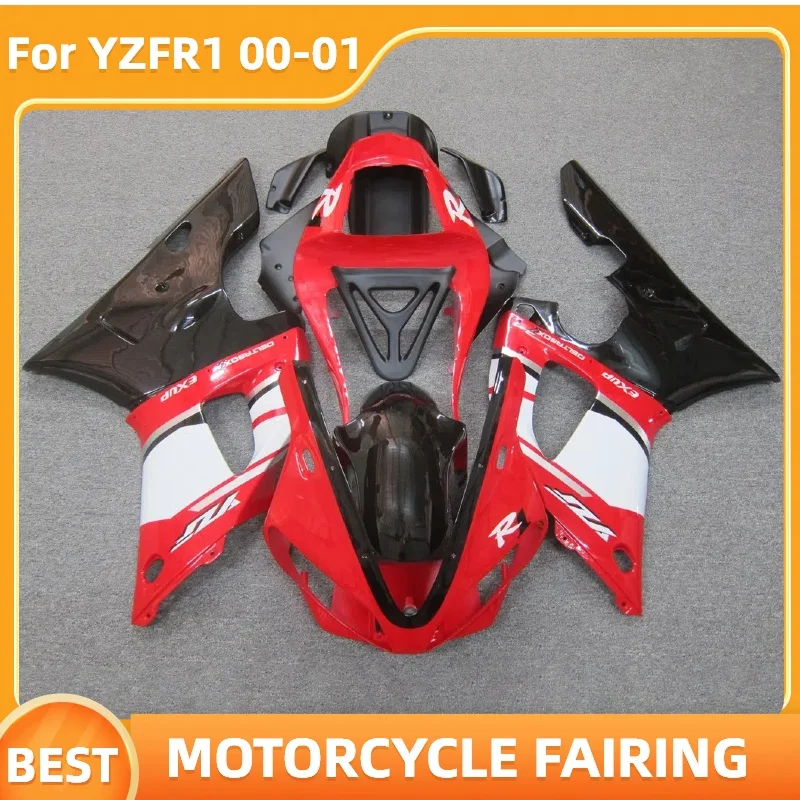 

ABS Plastic for YZFR1 00 01YAMAHA YZF-1000 YZFR1 00 01 Free Custom Street Sport Painted Bodywork OEM Fairings Kit red