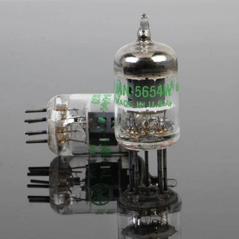 2PCS 5654W 5654 Vacuum Tube Valve Vacuum Electronic Tube Pairing for Audio Tube PreAmp