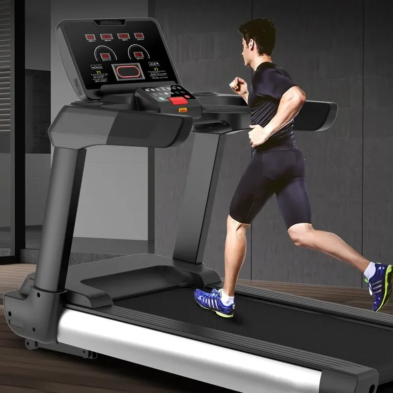 Gym Fitness Equipment Premium Running Machine Touch Screen Commercial