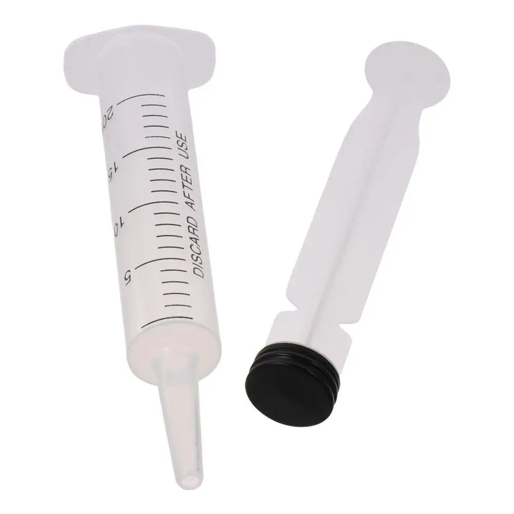 4 Pack 20ml 60ml Large Capacity Syringe Syringes Pump Plastic Syringe Measuring Syringe Tool Multiple Uses Pet Medicine Feeder