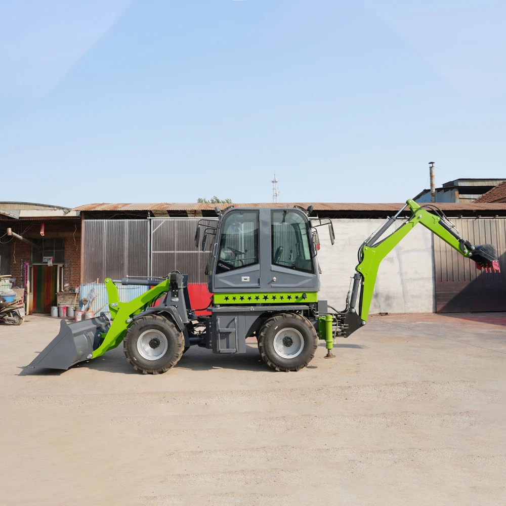 Custom Backhoe Loader Hydrauli - огляд і ціна Farming Agriculture Project