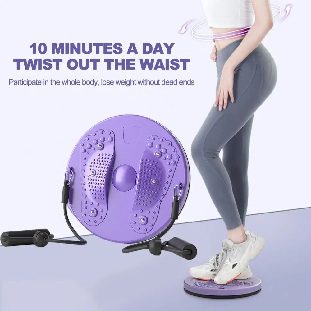 28cm Waist Twist Board Waist Foot Massage Waist Twister Abdominal Muscles Strengthening Slimming Twisting Disc Fitness Gear