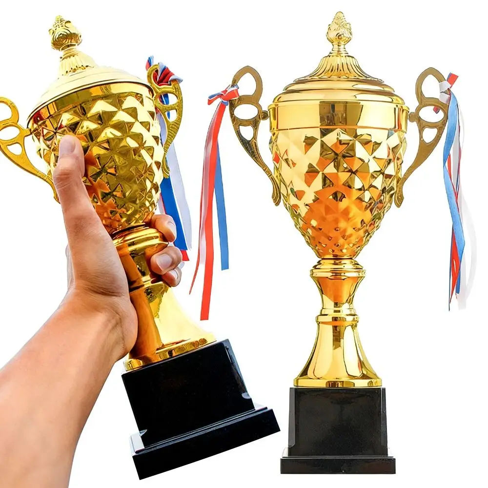 

Creative Award Metal Trophy Metal Material Funny Design Sport Trophy Display Collection Free Engraving Custom Trophy