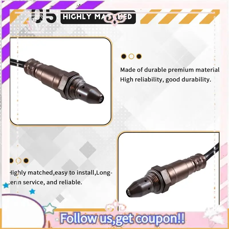 

Easy To Use Oxygen Sensor Lambda Probe O2 Oxygen Sensor 89467-52170 For Toyota Yaris 12-17 1.5L XLE Sedan 4-Door CE Hatchback 2-