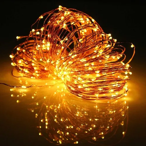 Dekorden Battery-Powered Fairy Wire LED - 20 Meters 200 LED-Remote Control