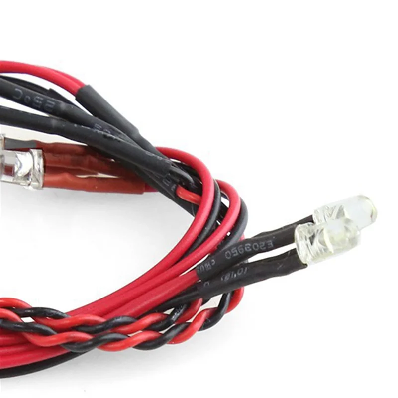 HFES RC 자동차 LED 라이트 헤드라이트 및 Mini-Z MA020 MR03 FWD RWD 1/28 RC 자동차 업그레이드 부품