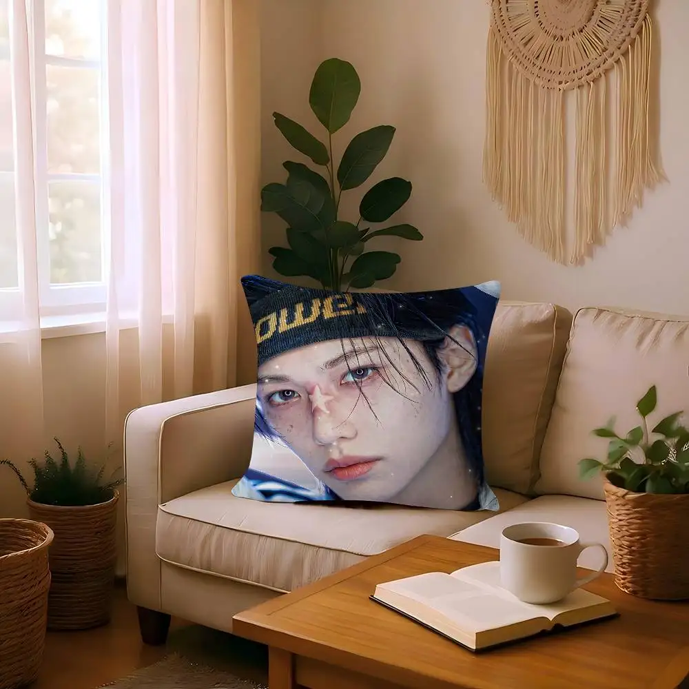 F-FELIX المغني وسادة هدية ديكور مكتب المنزل غرفة نوم أريكة غطاء وسادة السيارة 45x45 #5