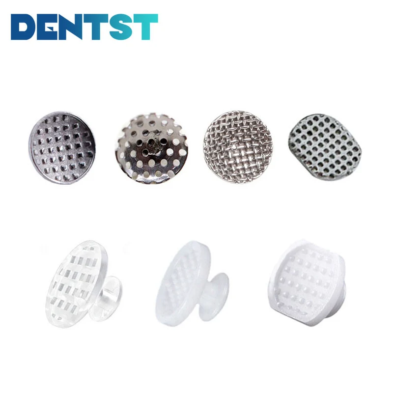 50Pcs/Box Dental Orthodontic Lingual Buttons Metal Ceramic Composite Lingual Button for Brackets Dentista Material Ortodoncia