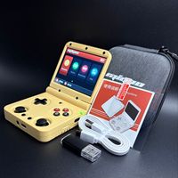 In stock! Miyoo Flip V2 Mini Video Retro Game Console, 3.5'' IPS Screen 64G/128G TF Card 4K Classic Games Emulator Linux System