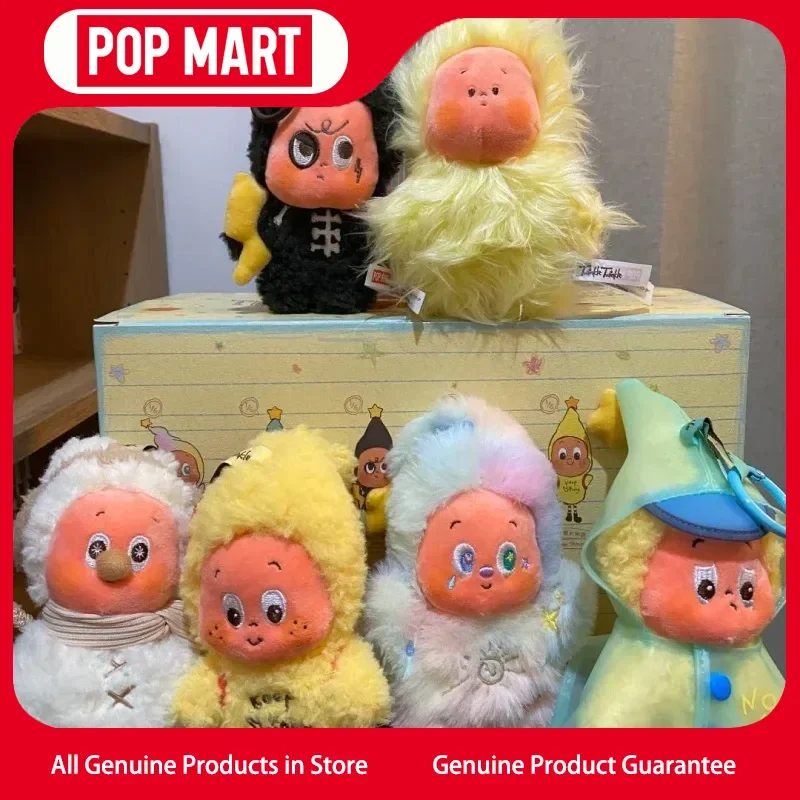 

Popmart 123! Star 3st Generation Person Series Plush Keychain Blind Box Trendy Gift Trendy Toys Mysterious Box Ornaments Figure
