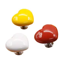 3x Heart Shaped Toilet Press Button Functional Unique Creative Toilet Flush Button for Hotel Toilet Room Home Lavatory Bathroom