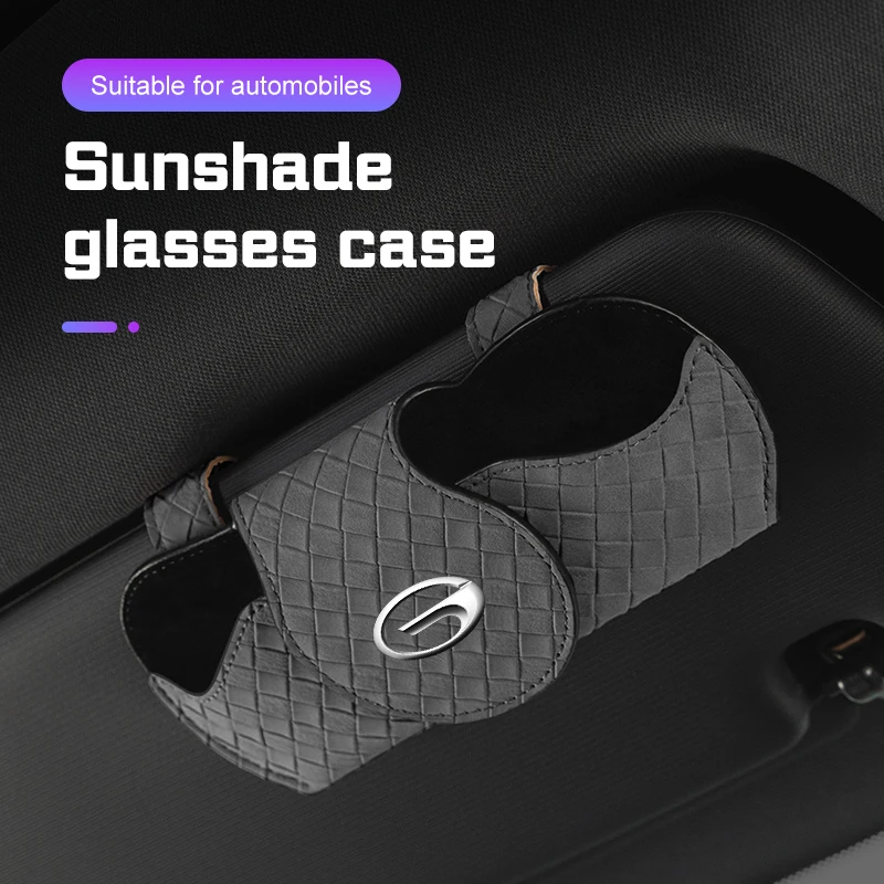 

Car Glasses Case For Trumpchi GAC GS8 2nd Gen Gs4 Gs5 Coupe Ga4 Gm8 Car Visor Sunglasses Holder Eyeglasses Storage Accessories