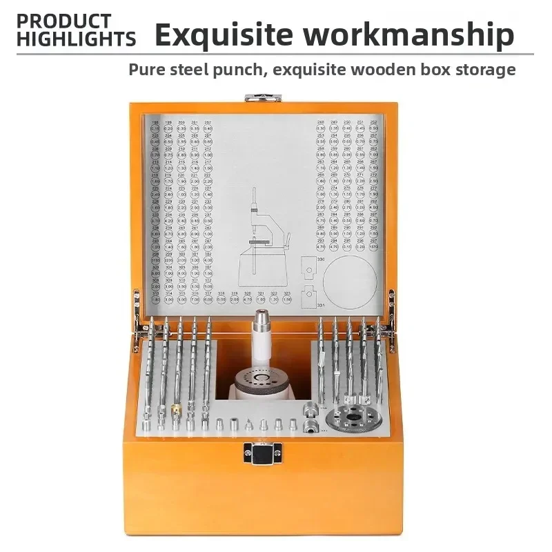 Watch Repair Tools Gangyuan Clocks 130 Precision Punch Punch Set