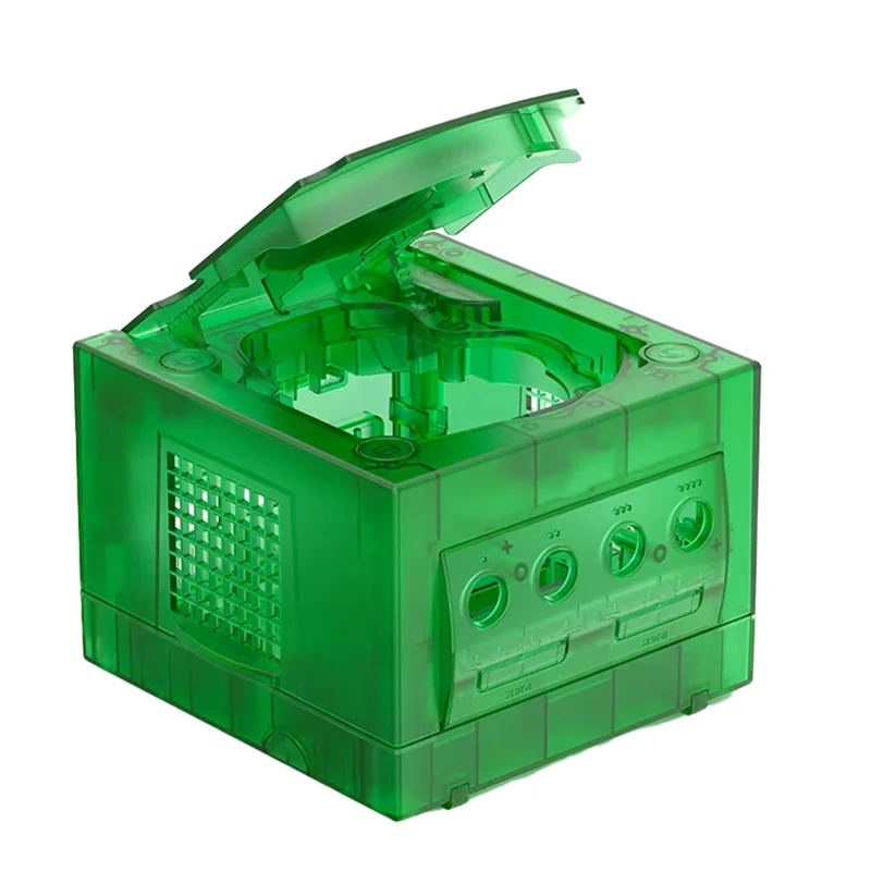 Funda de repuesto transparente para consola Gamecube, para modelos de DOL-001 y DOL-101, accesorios Retro para juegos