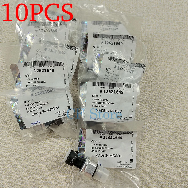 

10PCS High quality Oil Pressure Sensor For Buick Chevrolet Captiva Camaro Cadillac GMC 12621649