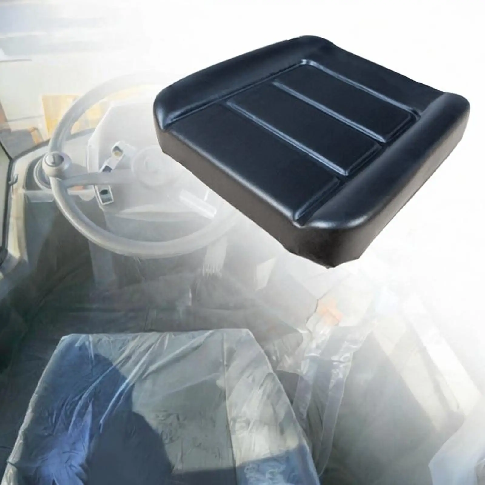 Universal Forklift Seat Cushion Foam Replacement Tractor Seat for Loader Compact Forklift Supplies
