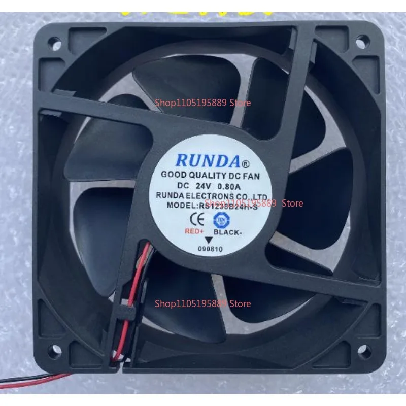 New Cooler Fan for Runda RS1238B24H-S 12038 24v 0.80a Welding Machine Cooling Fan 120x120x38mm