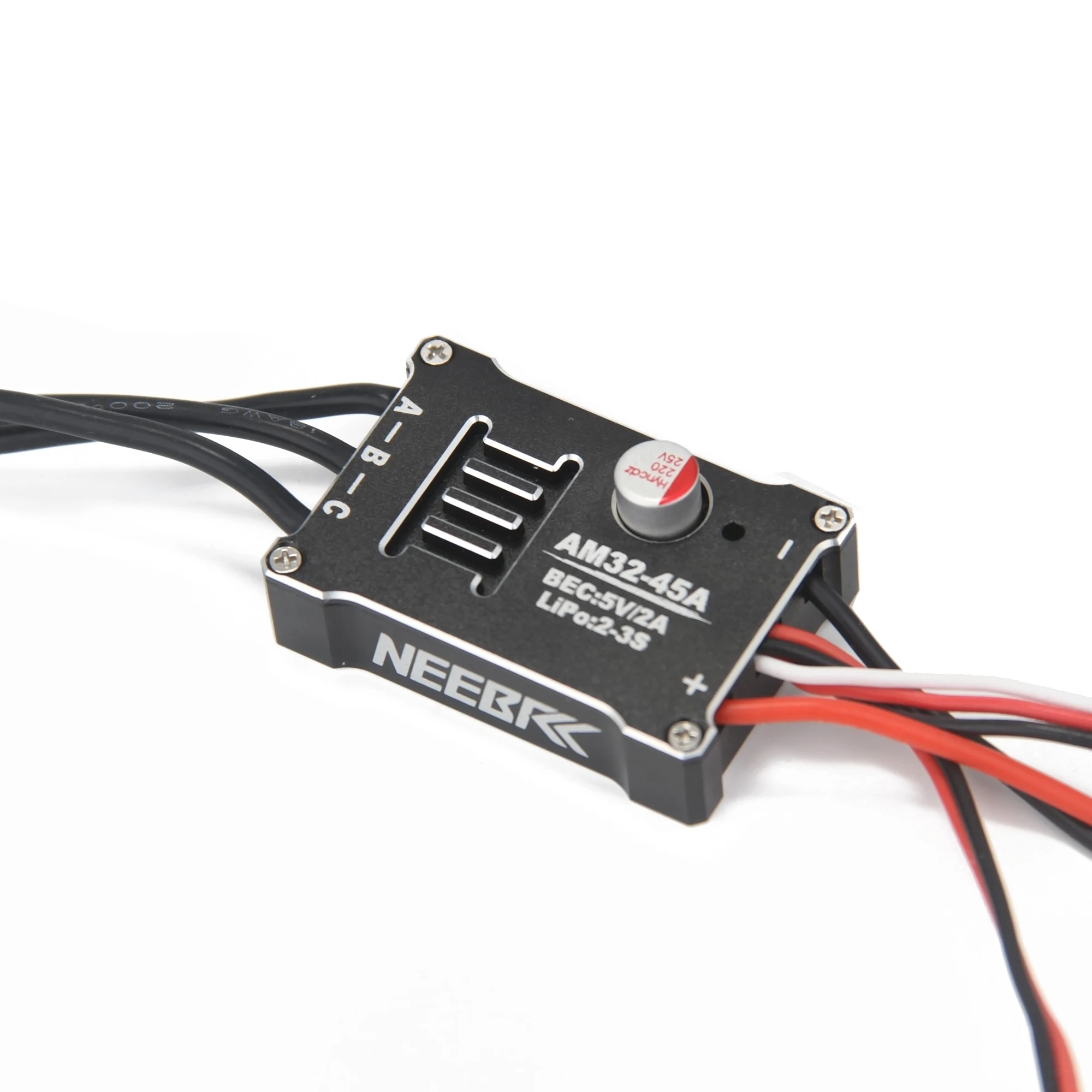 NEEBRC AM32 معدن 45A بدون فرش ESC مقاوم للماء 2-3S لـ 1/12 RC تسلق نموذج خزان سيارة MN300 2322 2204 2205 جزء ترقية المحرك