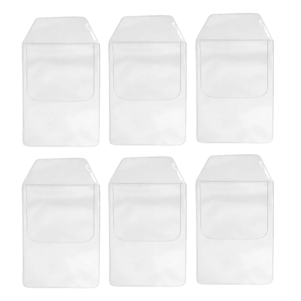 

6 Pcs School Supplies Pocket Pen Holder Nurse Sleeve Pvc Doctors Use Protectors