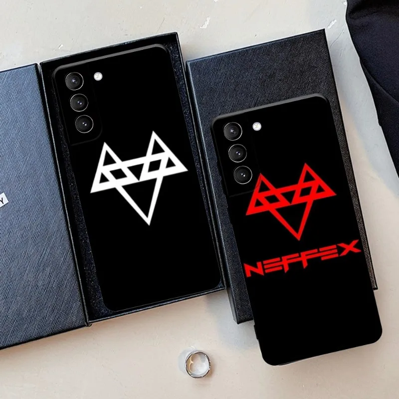 Чехол с логотипом NEFFEX 2023 для Samsung Galaxy S22 23 21 S20 FE Ultra S10 S9 Plus S10e Note 20Ultra 10Plus