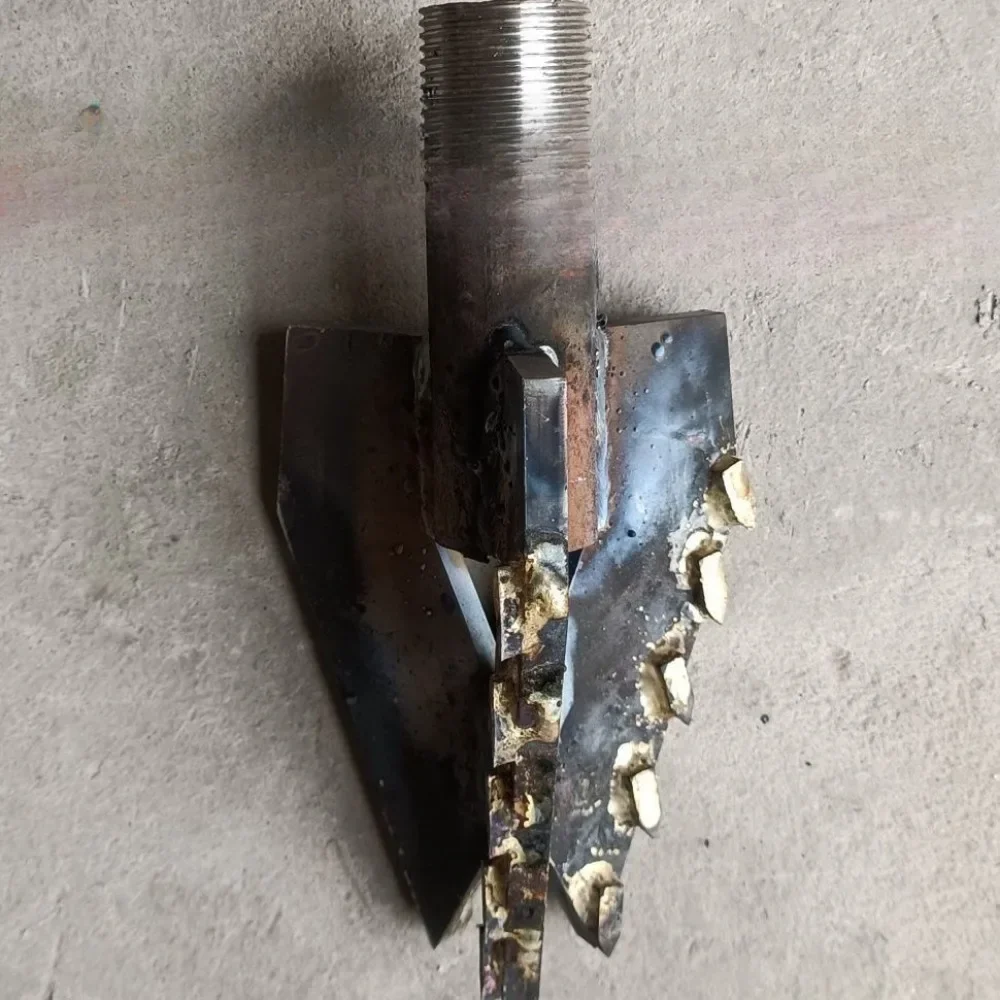 Factory Direct Compatible withThree Blade Alloy Drill Bit for Well Drilling Household Drilling Machine One Inch Drill Bit