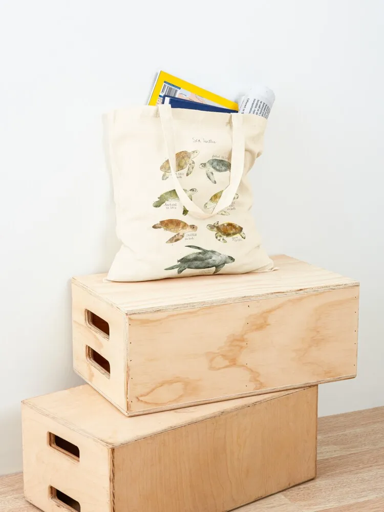 Sea Turtles \t Tote Bag hand bag ladies Cloth bag canvas tote custom fabric