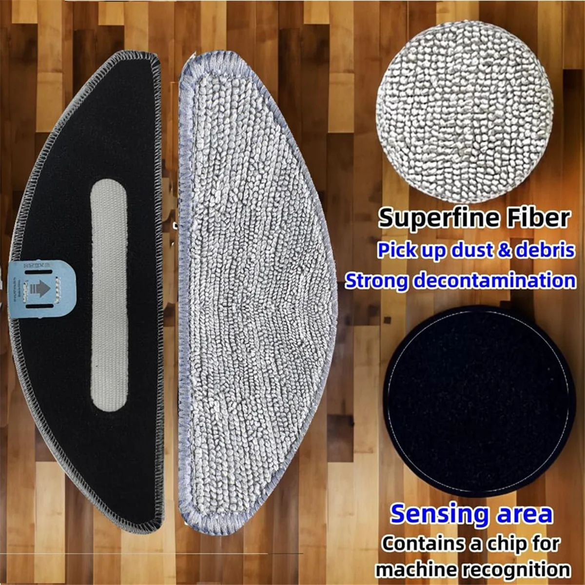 

A74M Replacement Parts for iRobot Roomba Combo I5 / I5+ / J5 / J5 + Robot Vacuum Cleaner Main Side Brush Hepa Filter Mop Pads