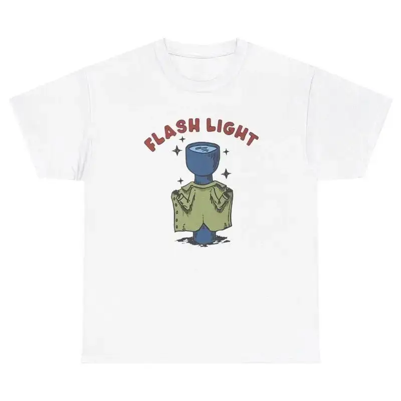 Flash Light Inappropriate T Shirt Dank Meme Ironic Gen Z Weird Tee