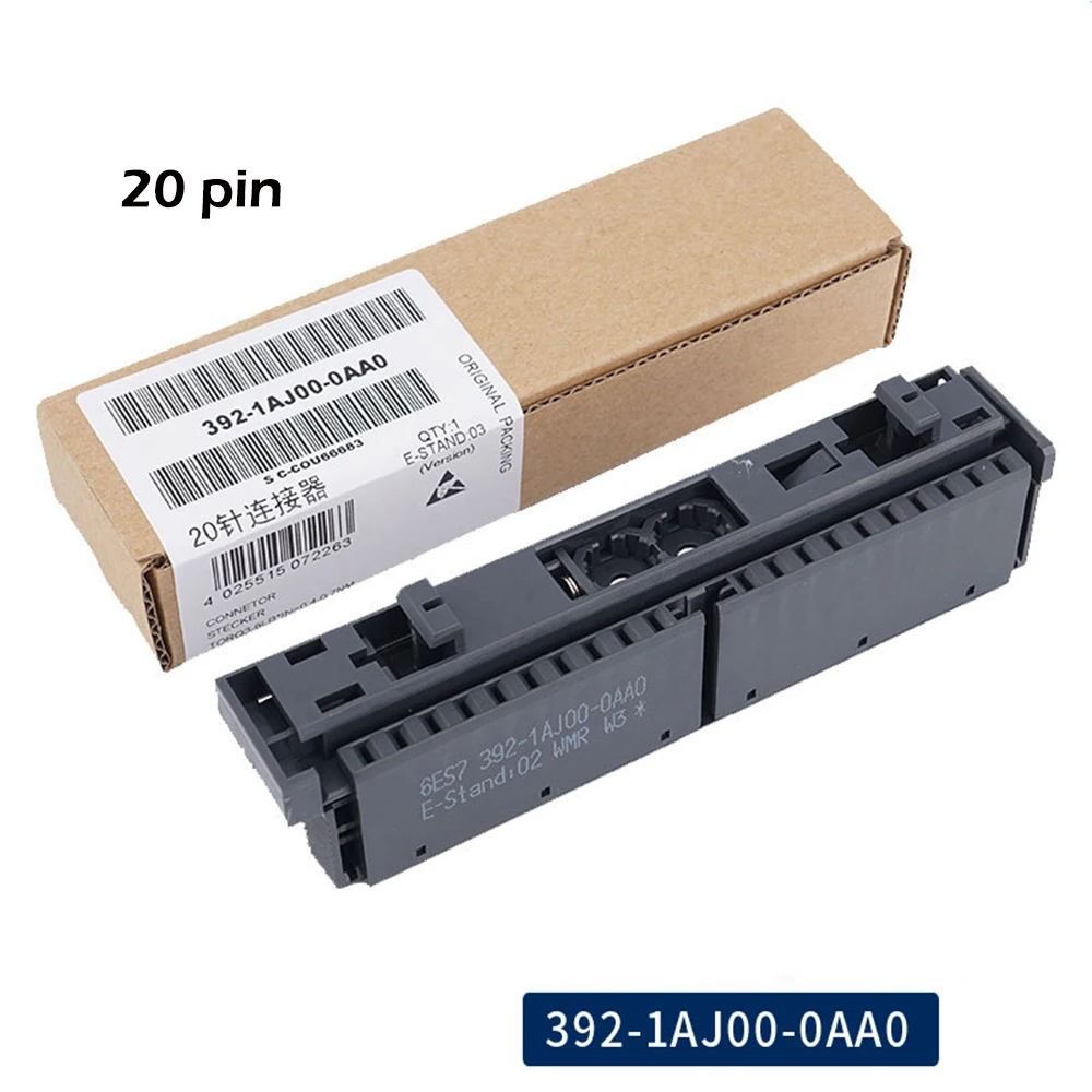 592-1AM00-0XB0 6ES7 392-1AM00-0AA0 6ES7 392-1AJ00-0AA0 Para Siemens S7-300 -1500 PLC 20 40 Pinos Bloco de terminais de conector frontal
