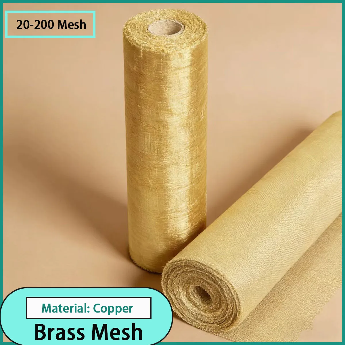 Brass mesh is used for electromagnetic shielding, heat dissipation and flow guidance
