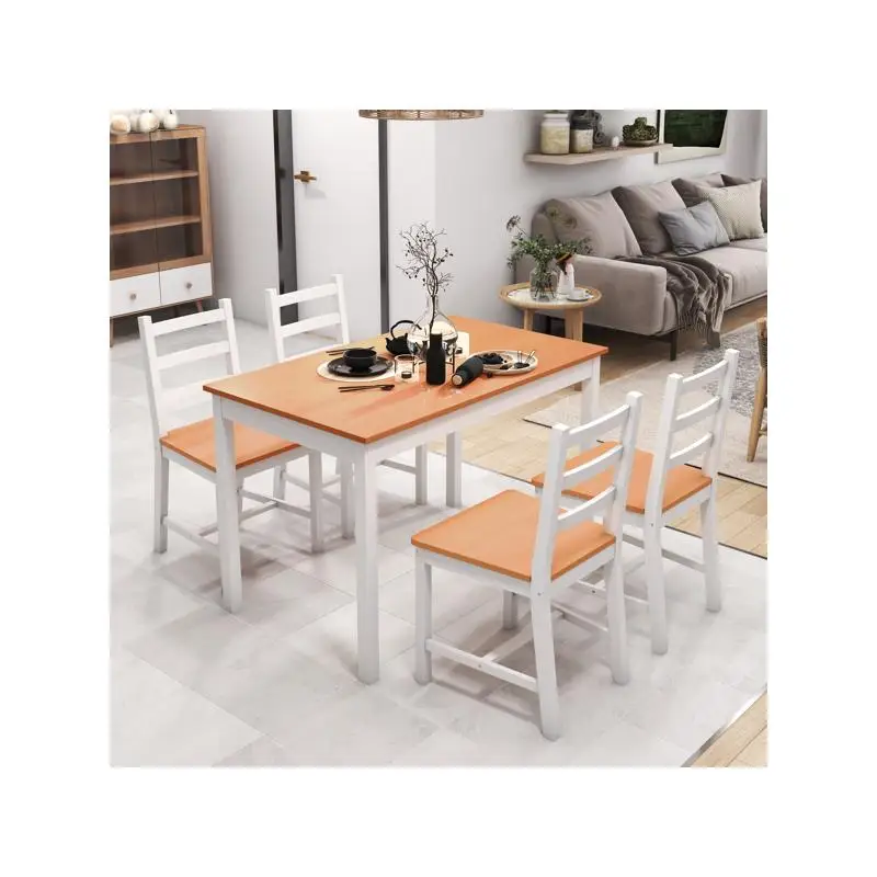 

Elegant 6-Piece Dining Table Set with Modern Chairs - Perfect for Home Dining Room