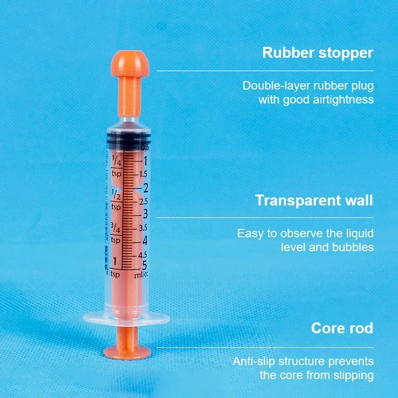 5ml/10ml Bird Feeding Syringe Pigeon Parrot Bird Treatment Injection Medicine Bird Feeding Syringe