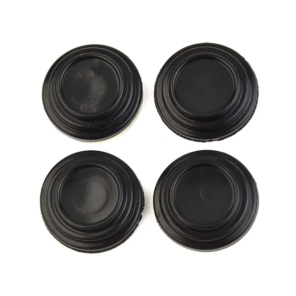 Pad Shock Stickers Replace Replacement Set Accessories Black Kit Pack Silent 0.98 Inches Soundproof Universial