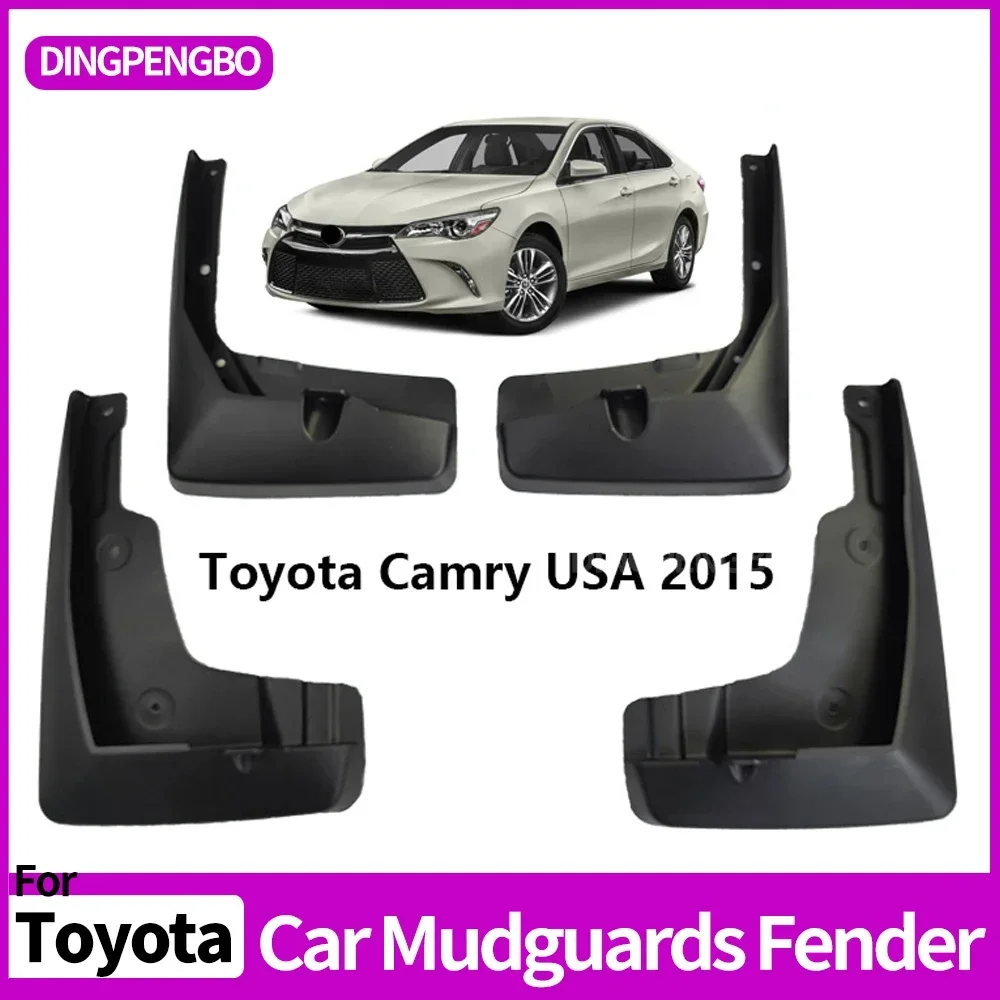 Mudflaps Mudguards Fit Toyota Camry USA 8generation American Version 2015-2017 Mudguards Tire Fenders Mud Flaps Wheel Guards