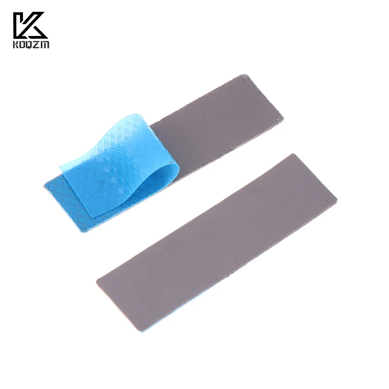 

15W M.2 Thermal Pad Conductive Pad Sheet 0.5/1.0/1.5MM Silicon SSD Thermal Pad Adhesive Insulating Thermal Pad For Laptop